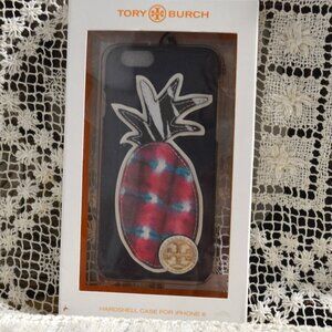 NIB Tory Burch Hardshell Case iPhone 6 Pineapple
